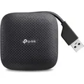 Produktbild: TP-Link UH400 Schnittstellen-Hub USB 3.2 Gen 1 (3.1 Gen 1) Type-A 5000 Mbit/s Schwarz - Schwarz