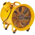 Produktbild: VEVOR Bauventilator 550-W-AC-Motor Baugebläse 2850 U/min Baulüfter Gebläse 1179 L/s (2500 CFM) Axiallüfter 3 m Netzkabel Axialgebläse 75 dB Geräuschpegel Industrielüfter IP44