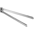 Produktbild: [NIE BENUTZT]Handtuchhalter aus gebürstetem Nickel, Edelstahl, Wandmontage, Handtuchhalter mit 2 Schwenkstangen