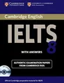 Produktbild: Cambridge IELTS 8 Self-study Pack (Student's Book w by Cambridge ESOL 0521173809