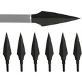 Produktbild: 12er Pfeilspitzen Jagdspitzen Metall für Bogen Armbrust 157 Körner