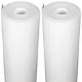 Produktbild: Hydroeco.de Malervlies 100m² Glasvlies Anstrichvlies ca. 40 g/m² Abdeckvlies Premium Vlies Glasvliestapete Renoviervlies 2 Rollen x 50m x 1m Glasgewebe Weiß Rolle
