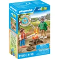 Produktbild: Playmobil Lagerfeuer mit Marshmallows (71513, Playmobil My Life) (71513)
