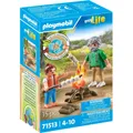 Produktbild: PLAYMOBIL 71513 Lagerfeuer mit Marshmallows
