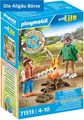 Produktbild: Playmobil myLife 71513 Lagerfeuer m. Marsmallows Opa Enkel Camping  Neu OVP