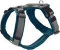 Produktbild: Hunter Geschirr Maldon Up mit Griff petrol/grau, Größe: S-M / Breite: 2,0 cm