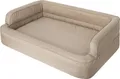 Produktbild: Hundebett, Möbel für Tiere, Katzenbett, Abnehmbar Bezug, Hundekorb, Hundekissen, Hundeliege, Schlafplätze, Hundesofa, Beige, XL: 96x62 cm