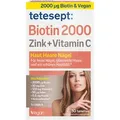Produktbild: Tetesept Biotin 2000 + Zink + Vitamin C Filmtabletten 30 St