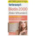 Produktbild: Tetesept Biotin 2000 Zink+ Vitamin C 30 Filmtabletten