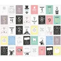 Produktbild: Nova MD 40 Baby Meilenstein-Karten für das 1. Lebensjahr für Mädchen und Junge. Baby Milestone Cards de (35224314)
