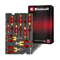 Produktbild: Original Einhell E-Case Pad 9-tlg. VDE-Elektriker-Werkzeuge (geprüften Isolierung nach IEC 60900, Schraubendreher-Set, Seitenschneider, Abisolierzange, Telefonzange, E-Case-System)