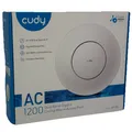 Produktbild: CUDY AP1300 AC1200 WLAN Access Point Dualband Gigabit LAN PoE