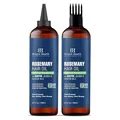 Produktbild: Botanic Hearth Rosmarinöl für Haarwachstum |Kräftigendes Haaröl mit Biotin, Jojoba und Rizinusöl für krauses Haar|Behandlung für trockene, geschädigte Kopfhaut |Für alle Haartypen | 198 ml (2er-Pack)