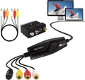 Produktbild: Videoaufnahmekarte USB 2.0 Video Capture Card RCA zu USB Video konverter Grab...