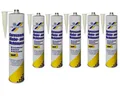 Produktbild: 6 x 310ml [15,86€/L] Cartechnic Karosserie Klebe- & Dichtmasse Kleber WEISS