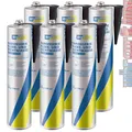 Produktbild: Karosseriekleber Klebemasse Dichtmasse schwarz 6x 310ml Cartechnic Kartusche