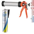 Produktbild: Karosseriekleber Klebe- Dichtmasse schwarz 310ml Cartechnic + Kartuschenpistole