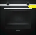 Produktbild: Siemens Backofen HB510ABR1 Einbau 71l 5 Heizarten Edelstahl A 3D Heißluft