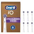 Produktbild: Oral-B iO Strahlendes Weiss Aufsteckbürsten für elektrische Zahnbürste, Briefkastenfähige Verpackung, 6 Stück