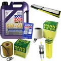 Produktbild: INSPEKTIONSKIT FILTER LIQUI MOLY ÖL 5L 5W-40 für BMW 3er E90 316i E91 E92