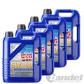 Produktbild: 4x 5L LIQUI MOLY MOTORÖL LEICHTLAUF HIGH TECH 5W-40 passend für API SP MB 229.5