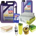 Produktbild: INSPEKTIONSKIT FILTER LIQUI MOLY ÖL 6L 5W-40 für BMW 5er F10 528i F11