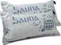 Produktbild: 2x Original JOKIPIIN Saunakissen Recycle ''SAUNIEREN''