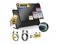 Produktbild: Balkonkraftwerk 900W/800W Solaranlage mit Wand/Gartenhaus Halterung Steckerfertig WIFI Komplettset Photovoltaik Anlage 800W, Kabellänge: 5m