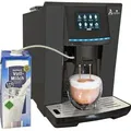 Produktbild: Acopino Vittoria BLACK Kaffeevollautomat – One Touch | integriertes Milchsystem | Farb-Touch-Display - Schwarz