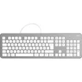 Produktbild: Hama Tastatur KC-700, 182651, weiß / silber