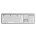 Produktbild: Hama KC-700 Tastatur USB QWERTZ Deutsch 00182651 Silber