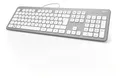Produktbild: Hama 182651 KC-700 Büro Tastatur USB  Silber