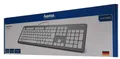Produktbild: Hama KC-700 USB PC Tastatur kbelgebunden, leise Tasten, Silber, QWERTZ