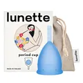 Produktbild: Lunette Menstruationstasse - Blau - Model 1 für leichte Blutung