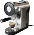 Produktbild: Unold 286360 Piccopresso Espressomaschine mit Siebträger Edelstahl, Schwarz 1360 W
