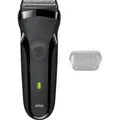Produktbild: BRAUN 300 (2025) Rasierer Series 3 Schwarz (MicroComb-Technologie)
