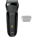 Produktbild: Braun 300 (2025) Rasierapparat Schwarz (MicroComb-Technologie)