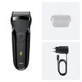 Produktbild: Braun Series 3 Elektro-Rasierer Herren – Rasierapparat mit 3 Flexiblen Klingen