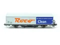 Produktbild: Gleis Schienenreinigungswagen, Roco Clean H0 46400 neu
