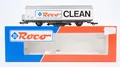 Produktbild: Roco H0 46400 Schienenreinigungswagen (Roco Clean, Wagenkasten in Weiß, neutral)