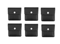 Produktbild: Taschenaschenbecher,Taschenascher Portatif 6 Pack Réutilisables Aschentasche PVC Portable Mini Irre Tasche Sans Odeur Schwarz 8.5 * 7.5CM