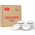 Produktbild: Türstopper Wand selbstklebend Ø60mm- 10er Set Türstopper an der Wand von LouMaxx