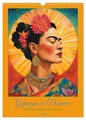 Produktbild: Gefangen in Normen. Frida Kahlo inspiriert. Flor de mi alma (Wandkalender 2026 DIN A3 hoch), CALVENDO Monatskalender: Frida inspiriert - Stärke jenseits der Norm (CALVENDO Kunst)