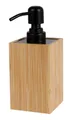 Produktbild: BURI Seifenspender Bambus Seifenspender Seifendosierer Seife Spender Flüssigseife Bad