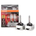 Produktbild: 2x OSRAM D1S NIGHT BREAKER 220 XENARC 85V 35W PK32d-2 +220% VERSION 2024/2025