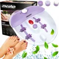 Produktbild: Mesko MS 2152 elektrische Fussmassage Infrarot Luftblasen Massage Weiß/Violett
