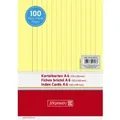 Produktbild: Brunnen - Karteikarte 102260110 din A6 liniert ge 100 St./Pack.