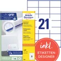 Produktbild: Avery Universal-Etiketten (3481)