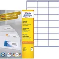 Produktbild: Avery Etiketten - weiß - A4 (210 x 297 mm) - 100 Stck. # 3481