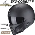 Produktbild: Scorpion Jethelm EXO-COMBAT 2 II SOLID matt schwarz ECE 22.06 Gr. S 55/56